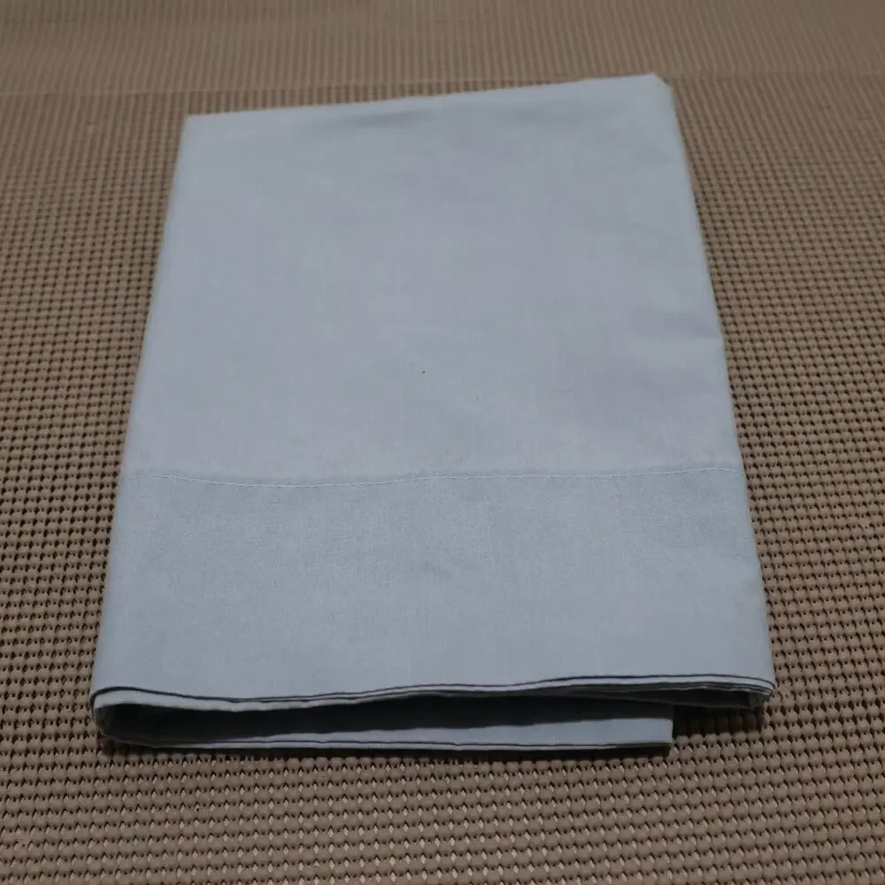 Louisville Bedding King Pillowcase 50/50 Cotton Polyester Blue Made USA